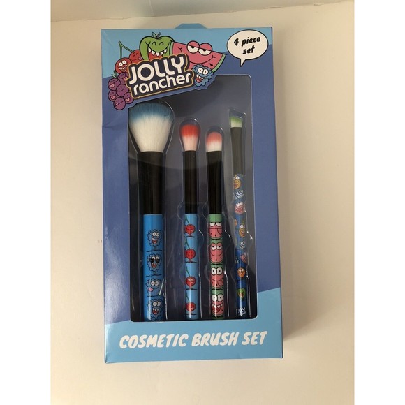 JOLLY Rancher 4 Piece Cosmetic Brush Set - Picture 1 of 4
